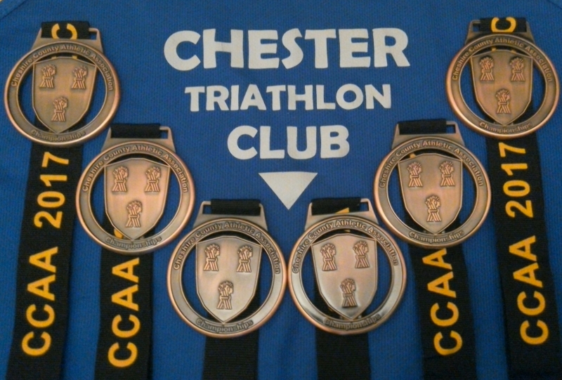 Chester Tri Bronze Medallists