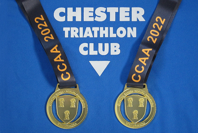 Cheshire XC Champs 2022 medals